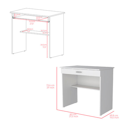 Desk Eden, Office, White image 5