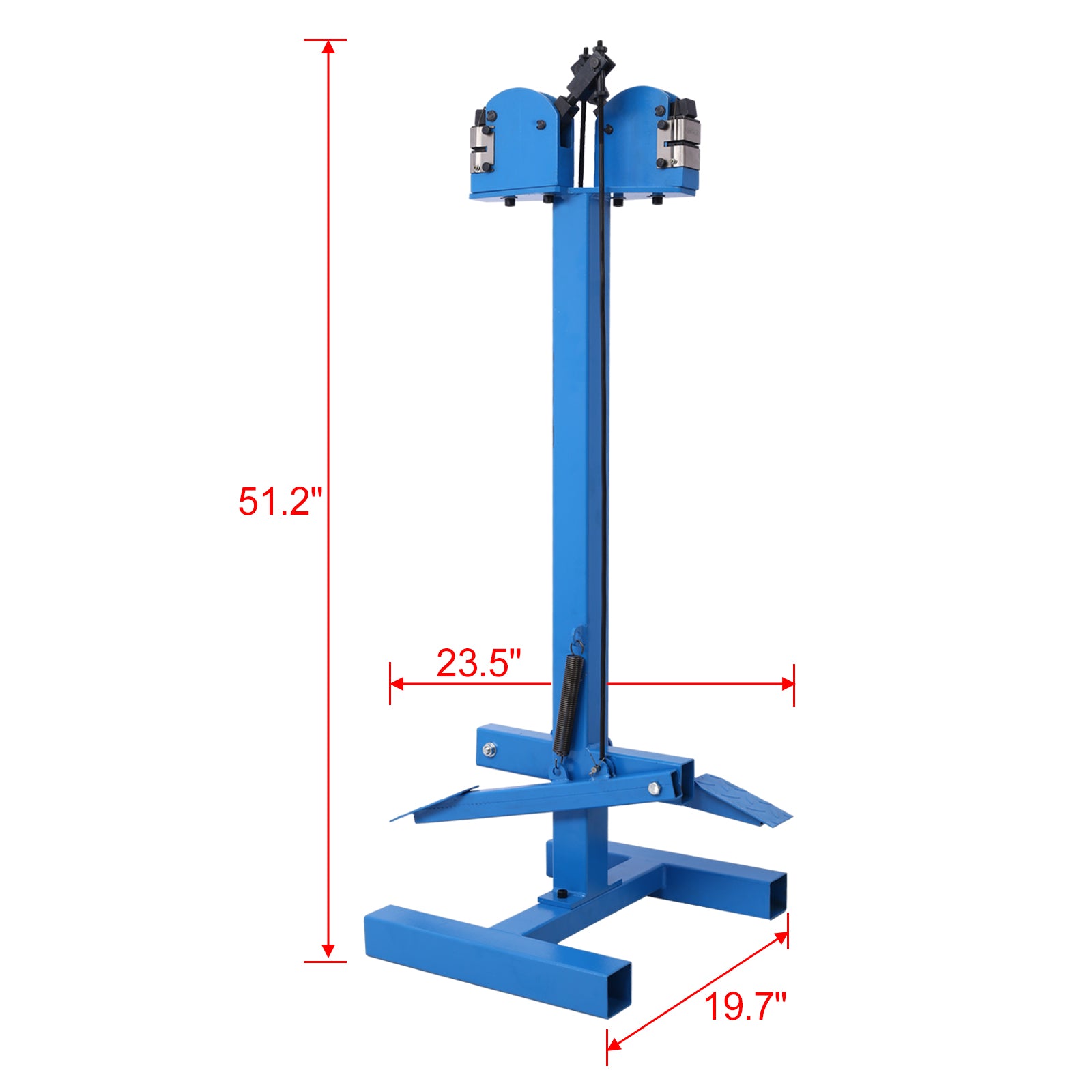 Metal Stretcher Shrinker SS-18FD Metal Shrinker Stretcher Stand Manual Shrinker and Stretcher with Foot Pedals Sheet Metal Shrinker Stretcher 1-1/32 Throat Depth 18 Gauge Mild Steel Capacity image 5