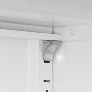 High Storage Cabinet with 2 Doors and 4 Partitions to Separate 5 Storage Spaces, Home/ Office Design image 8