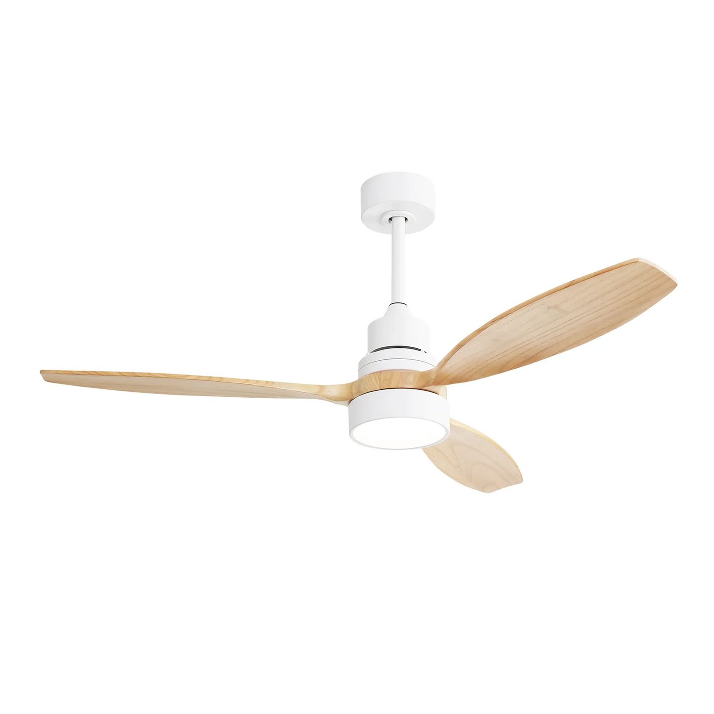52 Inch Ceiling Fan Light With 6 Speed Remote Reversible Energy-saving DC Motor Remote Control for Bedroom image 1