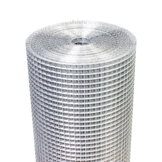 Hardware Cloth 1/2 inch 60in x 100ft 19 Gauge, Hot-dip Galvanized After Welding Chicken Wire Fence Roll Garden Plant Welded Metal Wire Fencing Roll, Rabbit Cages Snake Fence image 1