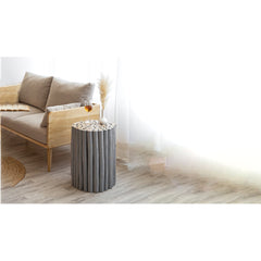 Stylish ET1009-16 End Table Gray for Modern Living Spaces