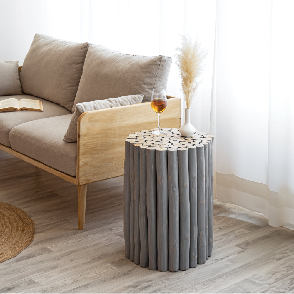 Stylish ET1009-16 End Table Gray for Modern Living Spaces