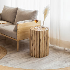 Stylish ET1009-16 End Table Gray for Modern Living Spaces