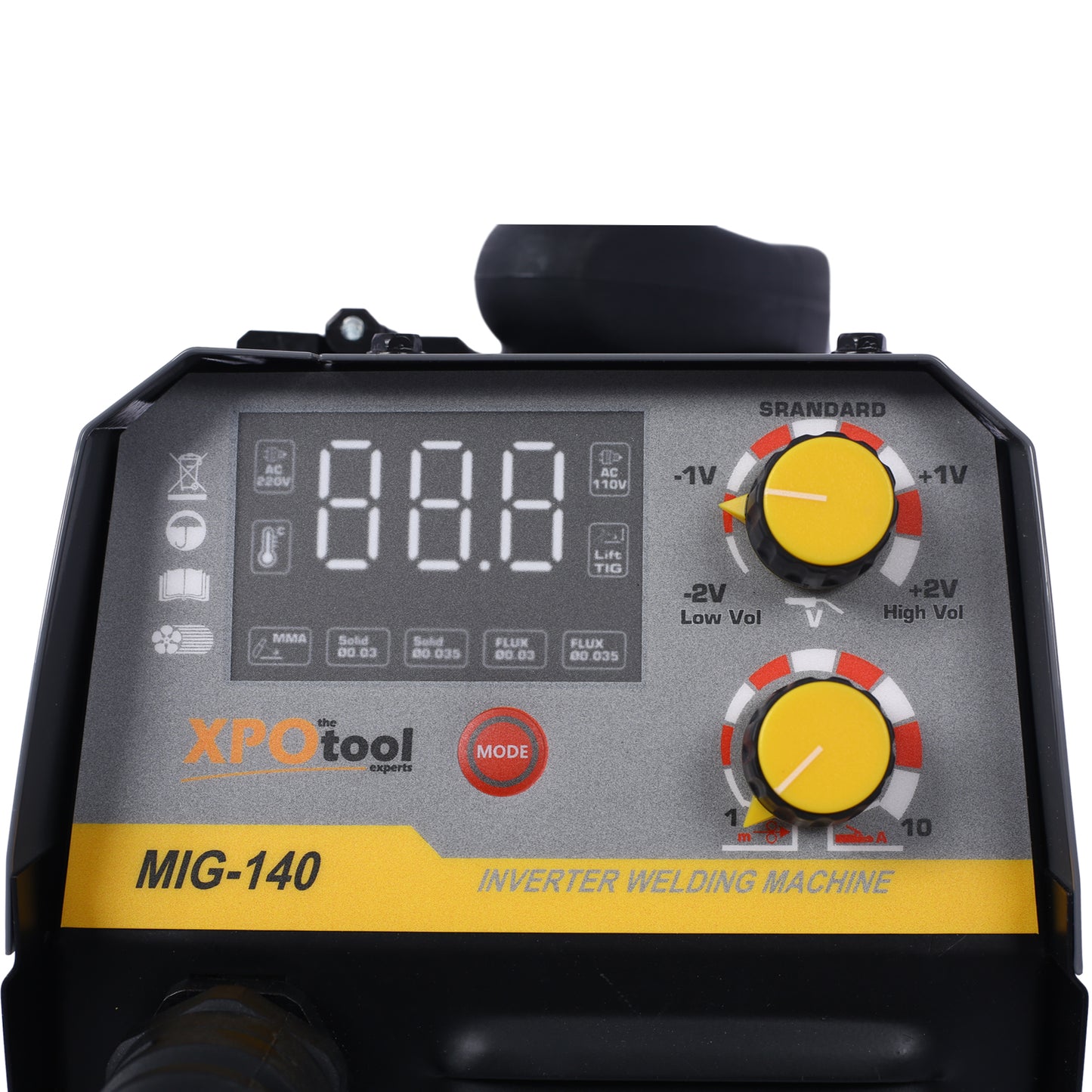 140A MIG Welder,110V/220V Dual Voltage multiprocess welder,Gas Gasless MIG Welding Machine,4 in 1 Flux MIG/Solid Wire/Lift TIG/Stick ARC Welder image 3