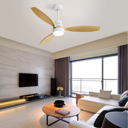 52 Inch Ceiling Fan Light With 6 Speed Remote Reversible Energy-saving DC Motor Remote Control for Bedroom image 7