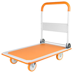 Platform Truck Hand Truck Large Size Foldable Dolly Cart for Moving Easy Storage and 360 Degree Swivel Wheels 660lbs Weight Capacity