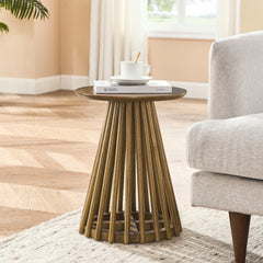 Modern Solid Wood Coffee Table for Living Room | Simple Design