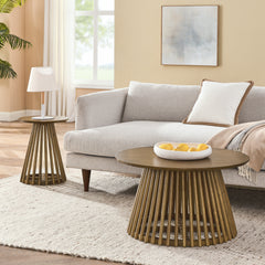 Modern Solid Wood Coffee Table for Living Room | Simple Design
