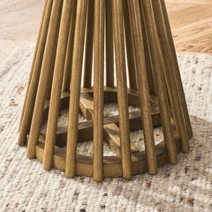 Modern Solid Wood Coffee Table for Living Room | Simple Design