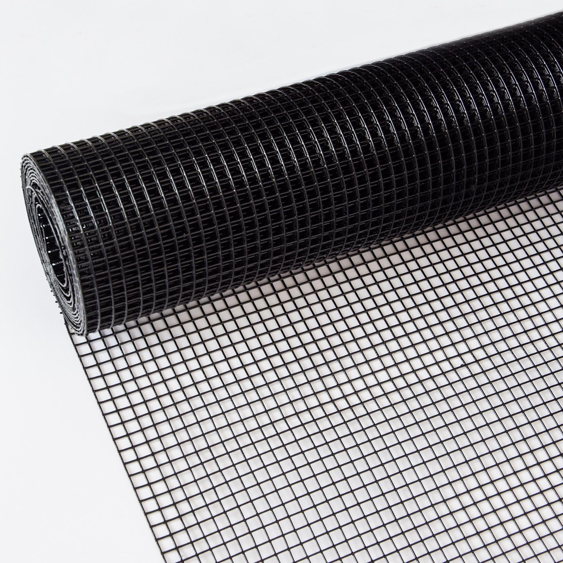 36 inch×100 ft Black Vinyl Coated Hardware Cloth, 21 Gauge 1/4 inch Black PVC Hardware Cloth, Black Welded Wire Fence Supports Poultry-Netting Cage-Home Improvement and Chicken Coop image 4