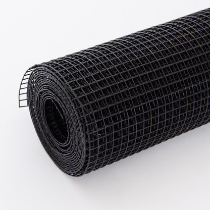 36 inch×100 ft Black Vinyl Coated Hardware Cloth, 21 Gauge 1/4 inch Black PVC Hardware Cloth, Black Welded Wire Fence Supports Poultry-Netting Cage-Home Improvement and Chicken Coop image 1