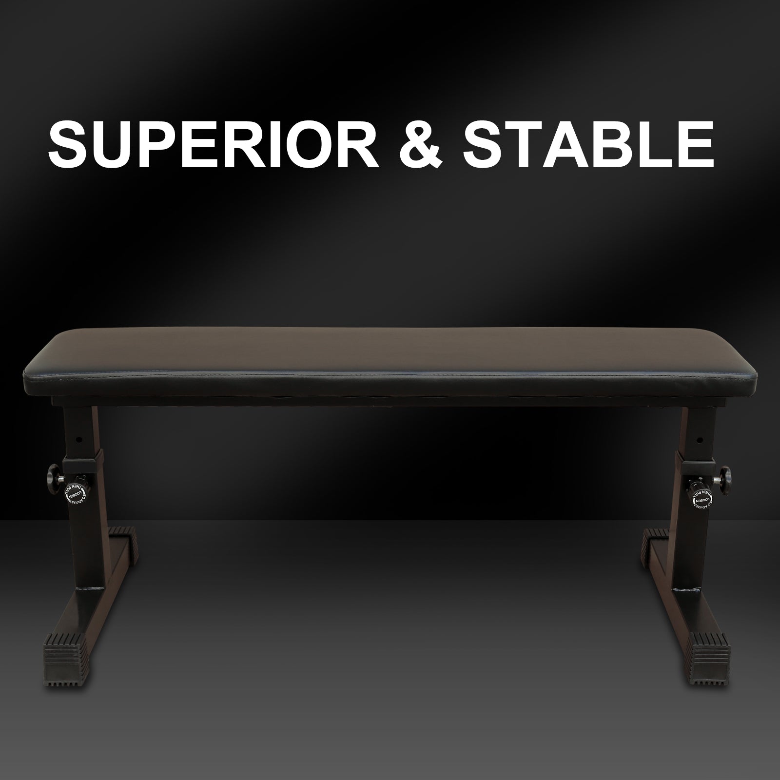 THE Flat Weight Bench for Strength Training W/ 5-Level Adjustable Height image 5