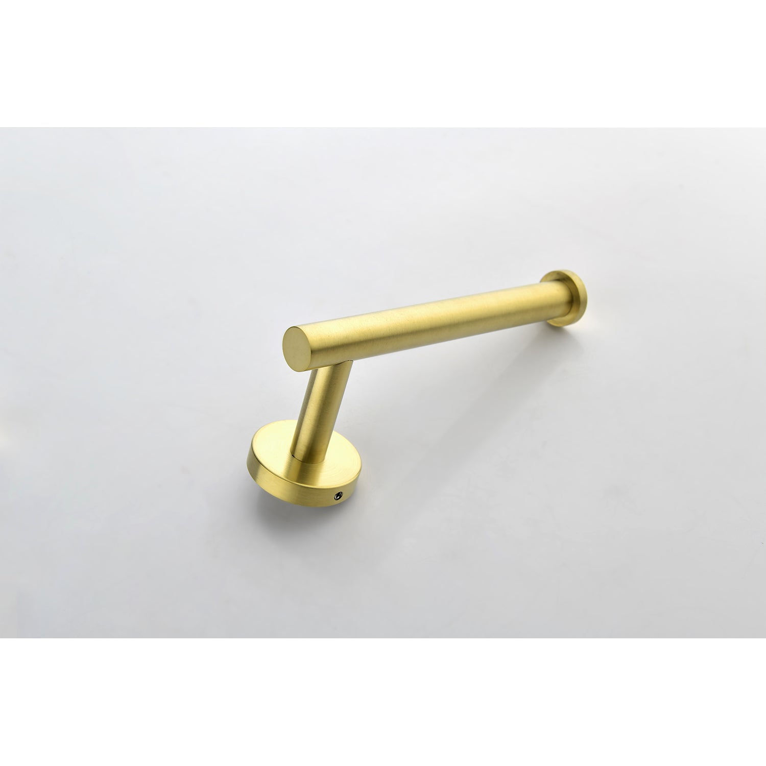 6-Pieces Bathroom Hardware Accessories Set, Bath Towel Bar, Towel Ring, Toilet Paper Holder and Towel Hooks for Wall Mounted image 6
