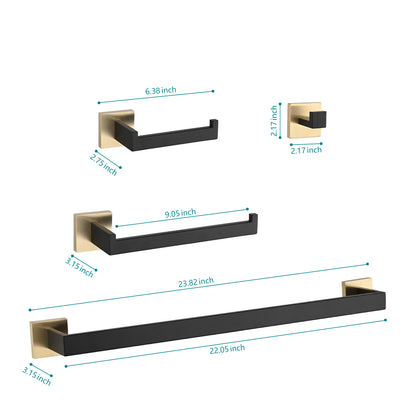 5 - Piece Bathroom Hardware Set image 11
