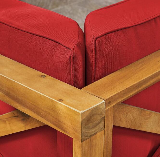 BRAVA X-BACK LOVESEAT, RED image 7