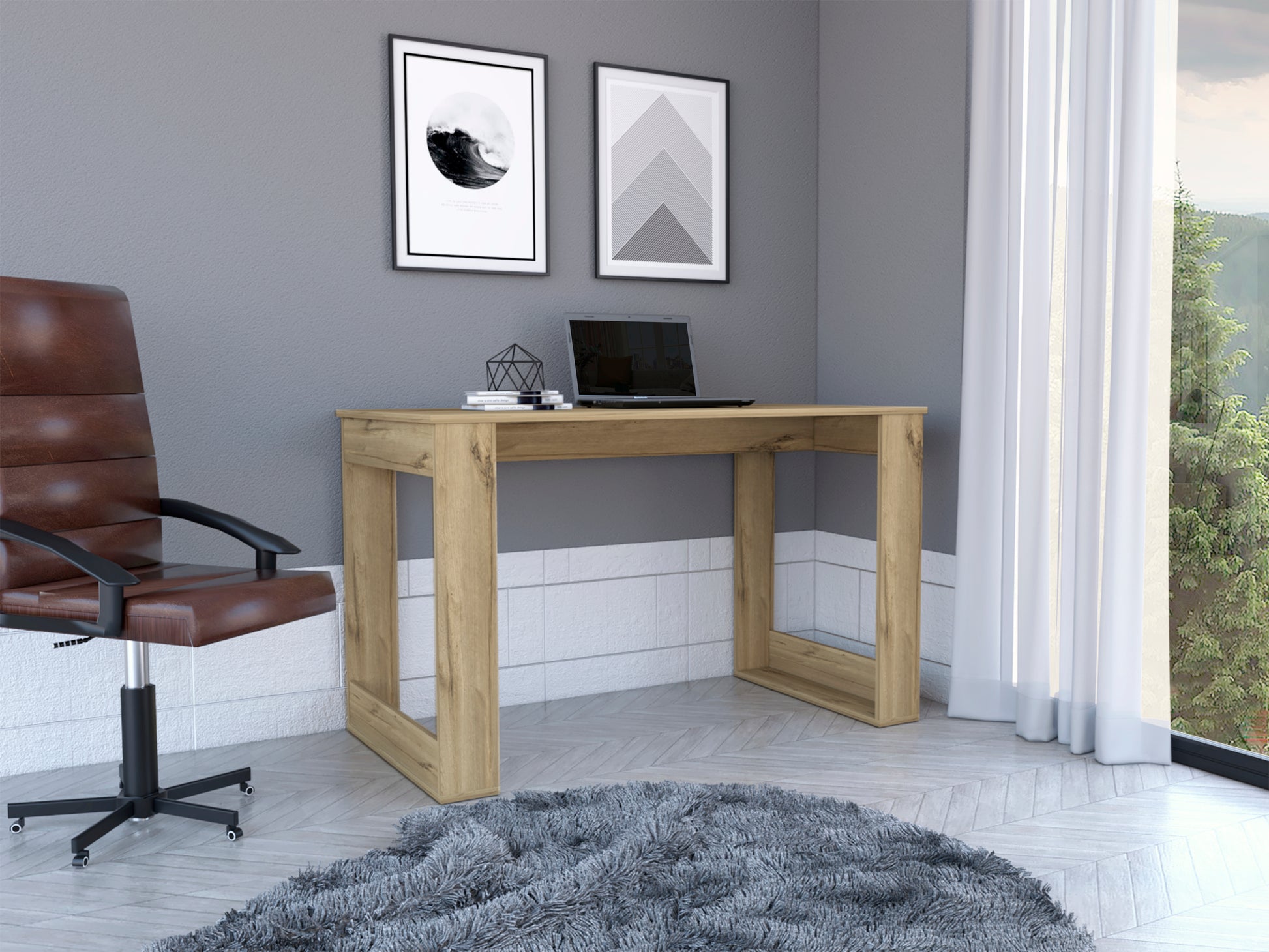 Aurora Writing Computer Desk image 1