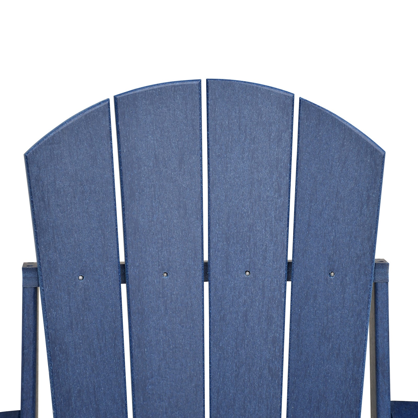 Folding Outdoor Adirondack Chair Set of 2 and Table Set,HDPE All-weather Folding Fire Pit Chair, Ergonomic Design Patio Lawn Chair for Outside Deck Garden Backyardf Balcony, Navy Blue image 10
