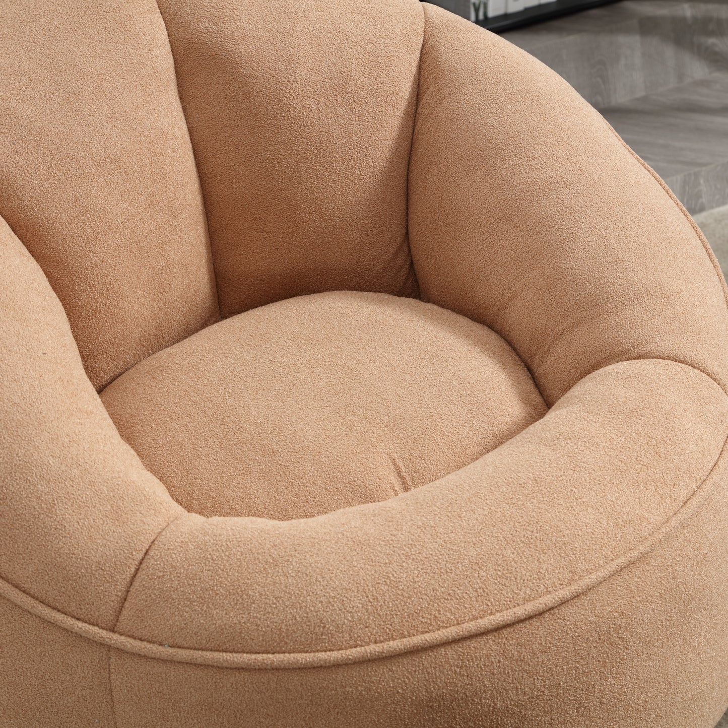 Bedding Bean Bag Sofa Chair High Pressure Foam Bean Bag Chair Adult Material with Padded Foam Padding Compressed Bean Bag With Footrest image 12