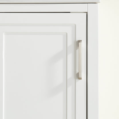 Fully Assembled 18'' White Freestanding Bathroom Cabinet with Ceramic Top (Old SKU K1826P225850/K1826S0001) image 3
