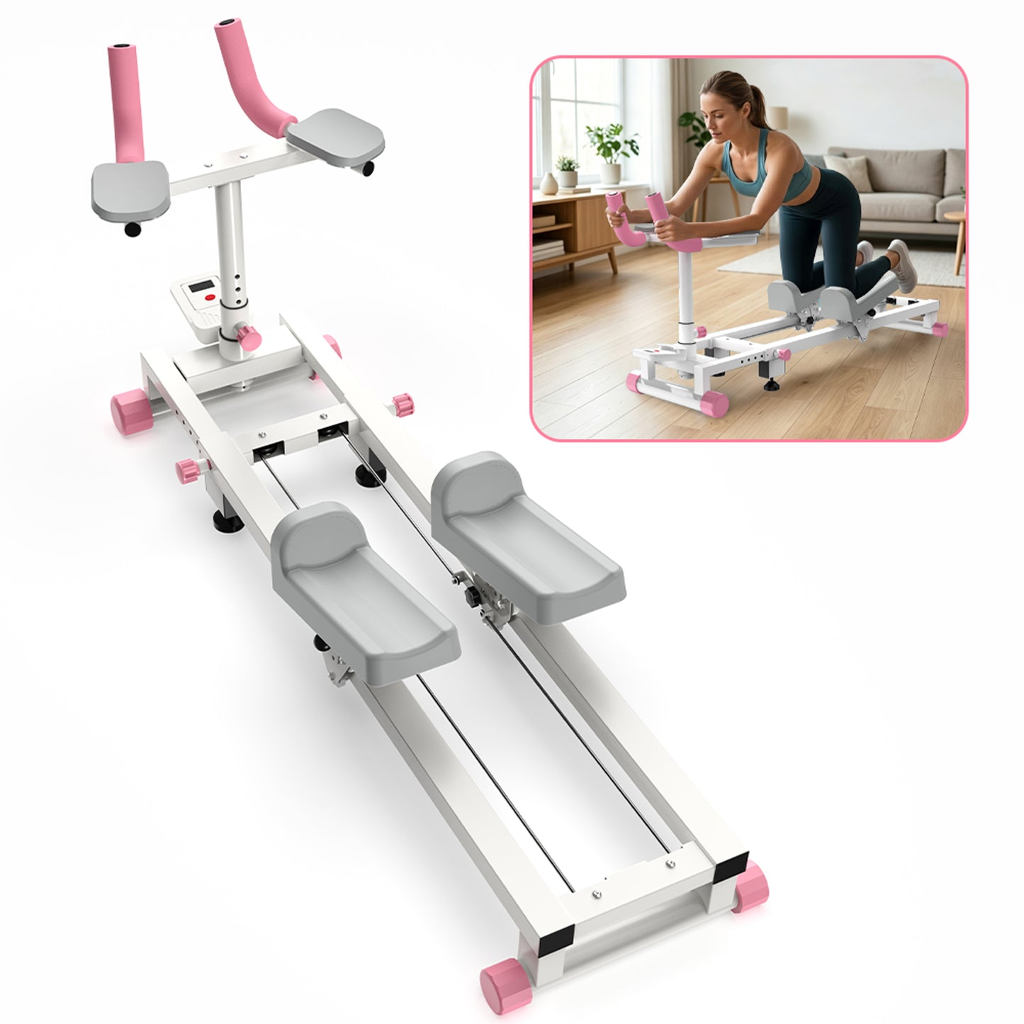 Crawl Spine Stretch Trainer, Spine Twist and Stretch Trainer, Core Training Equipment for Home Gym Office Daily Workout image 3