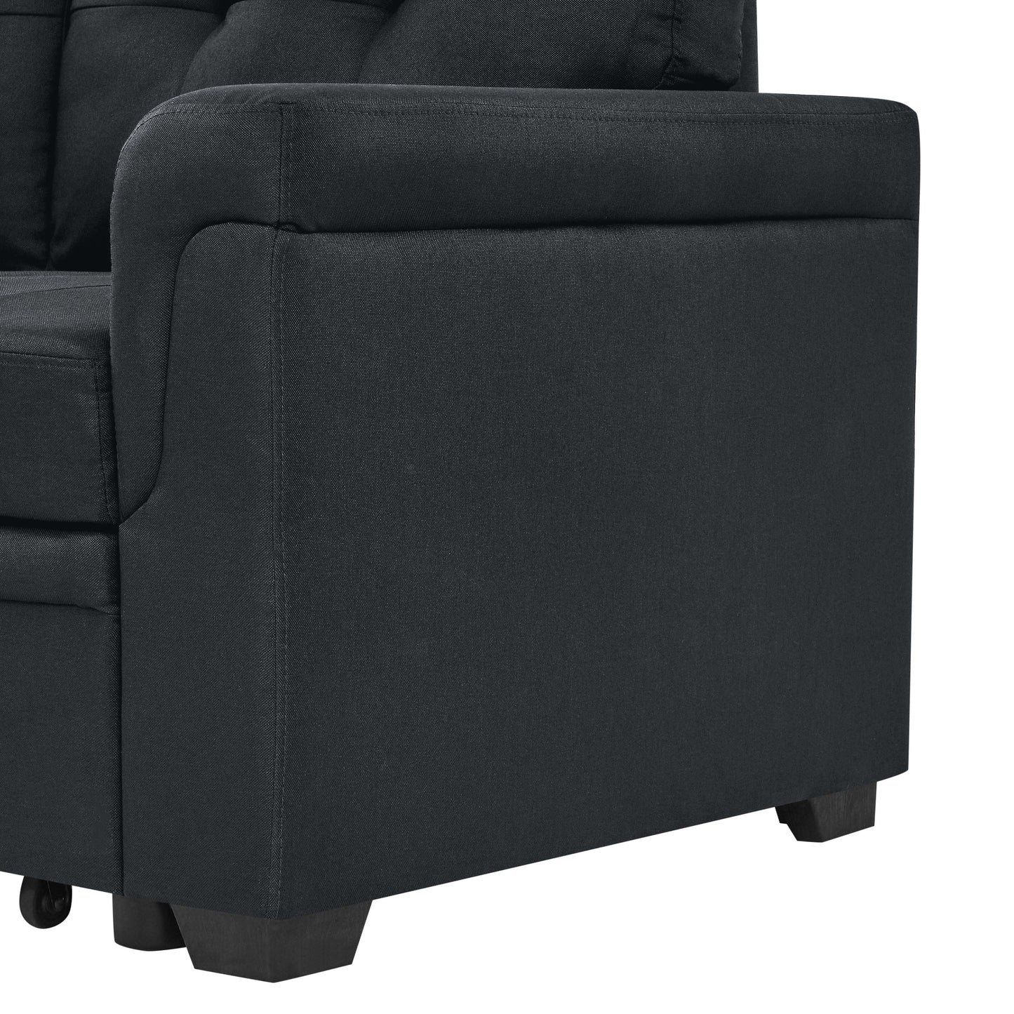 86'' Upholstered Pull-Out Sofa Bed image 7