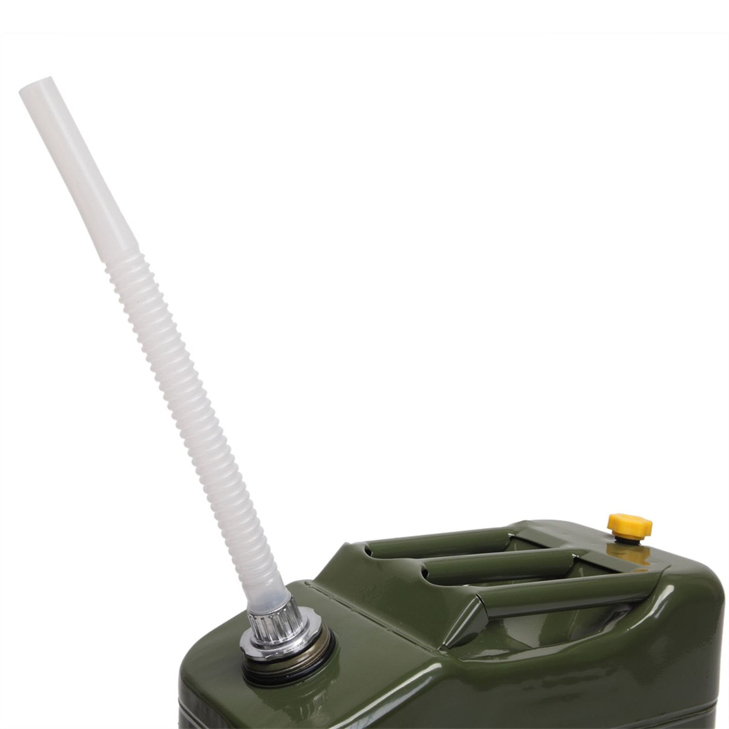 20L Standard Cold-rolled Plate Petrol Diesel Can Gasoline Bucket with Oil Pipe Army Green image 5
