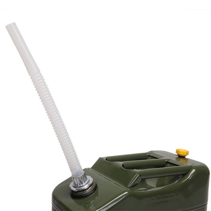 20L Standard Cold-rolled Plate Petrol Diesel Can Gasoline Bucket with Oil Pipe Army Green image 5