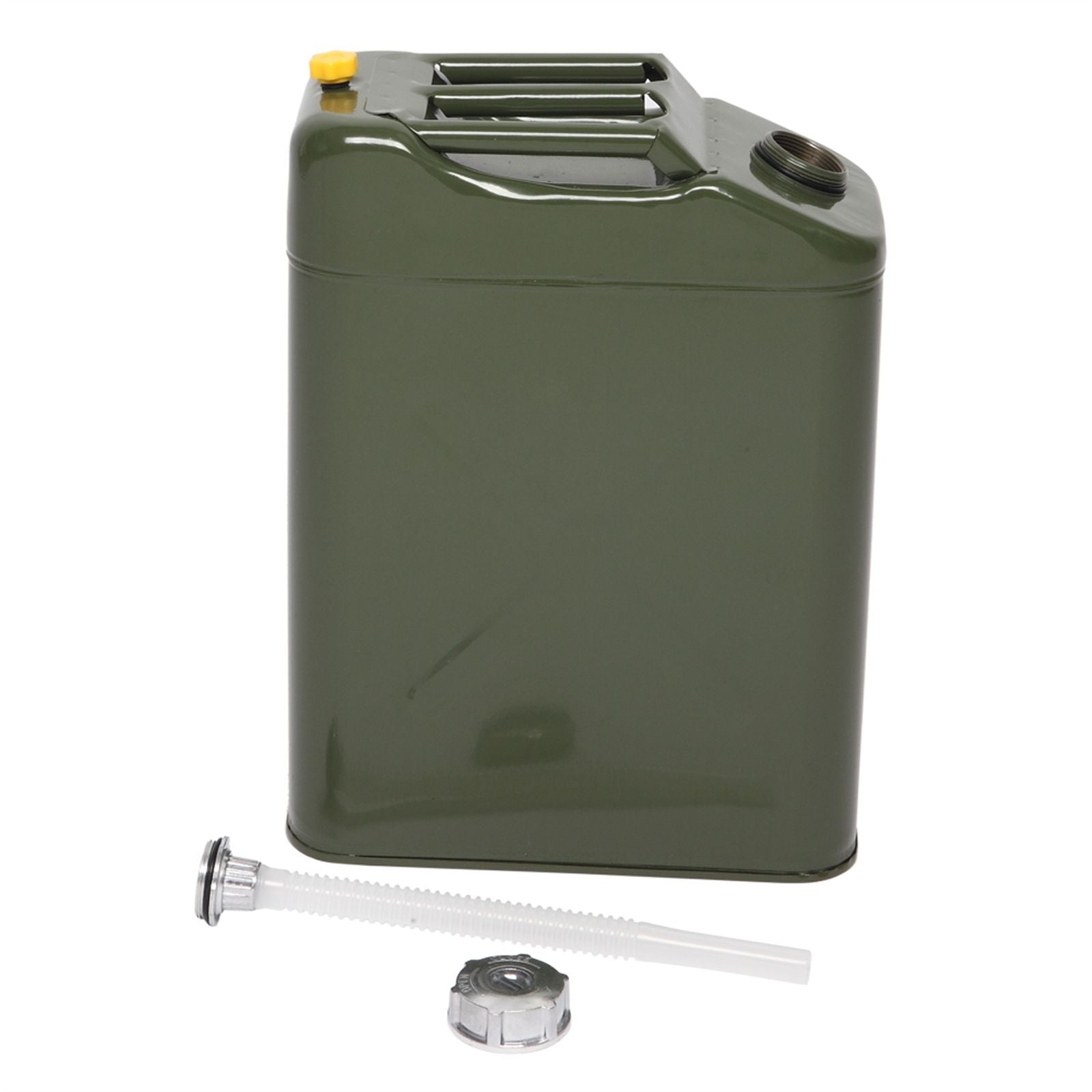20L Standard Cold-rolled Plate Petrol Diesel Can Gasoline Bucket with Oil Pipe Army Green image 15