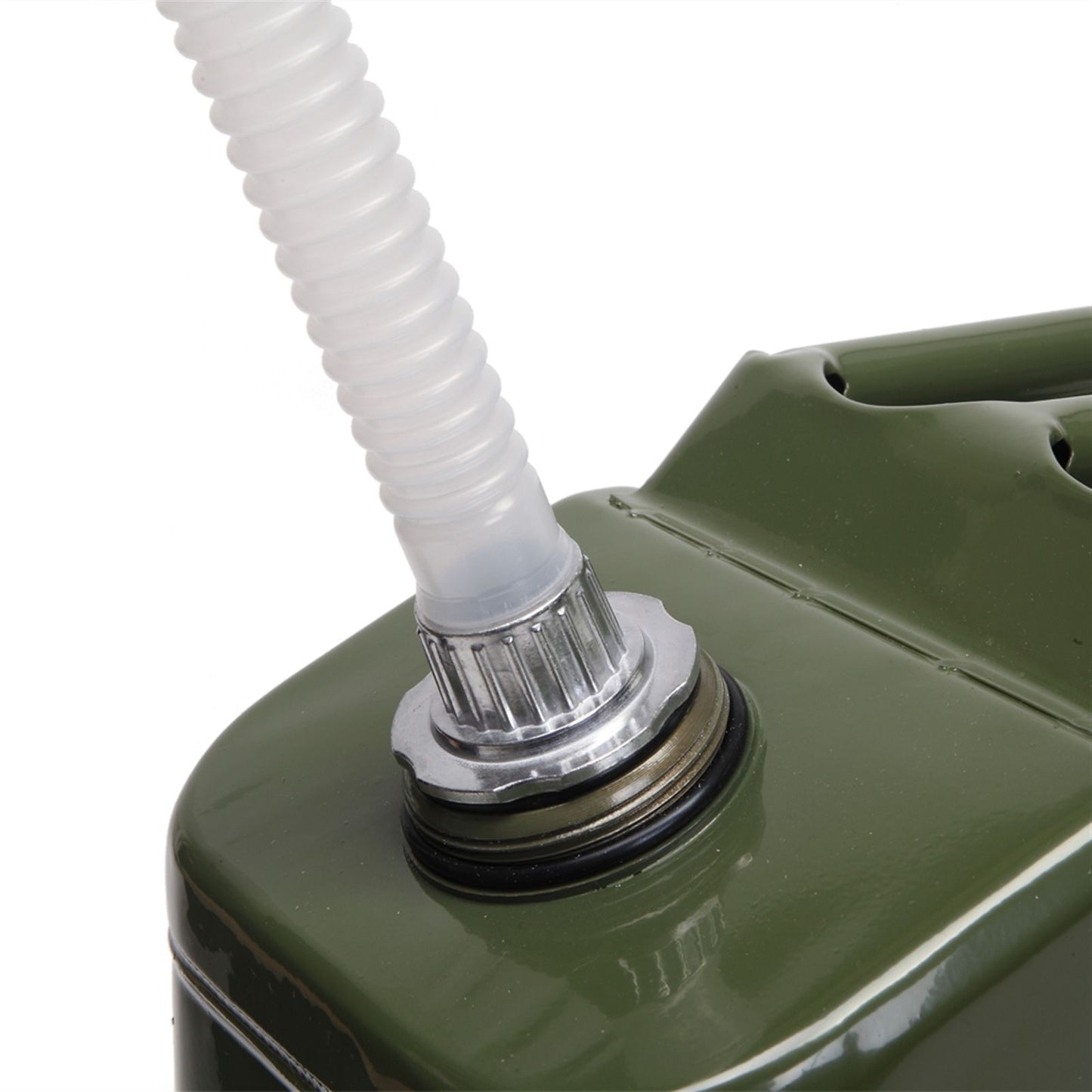 20L Standard Cold-rolled Plate Petrol Diesel Can Gasoline Bucket with Oil Pipe Army Green image 11
