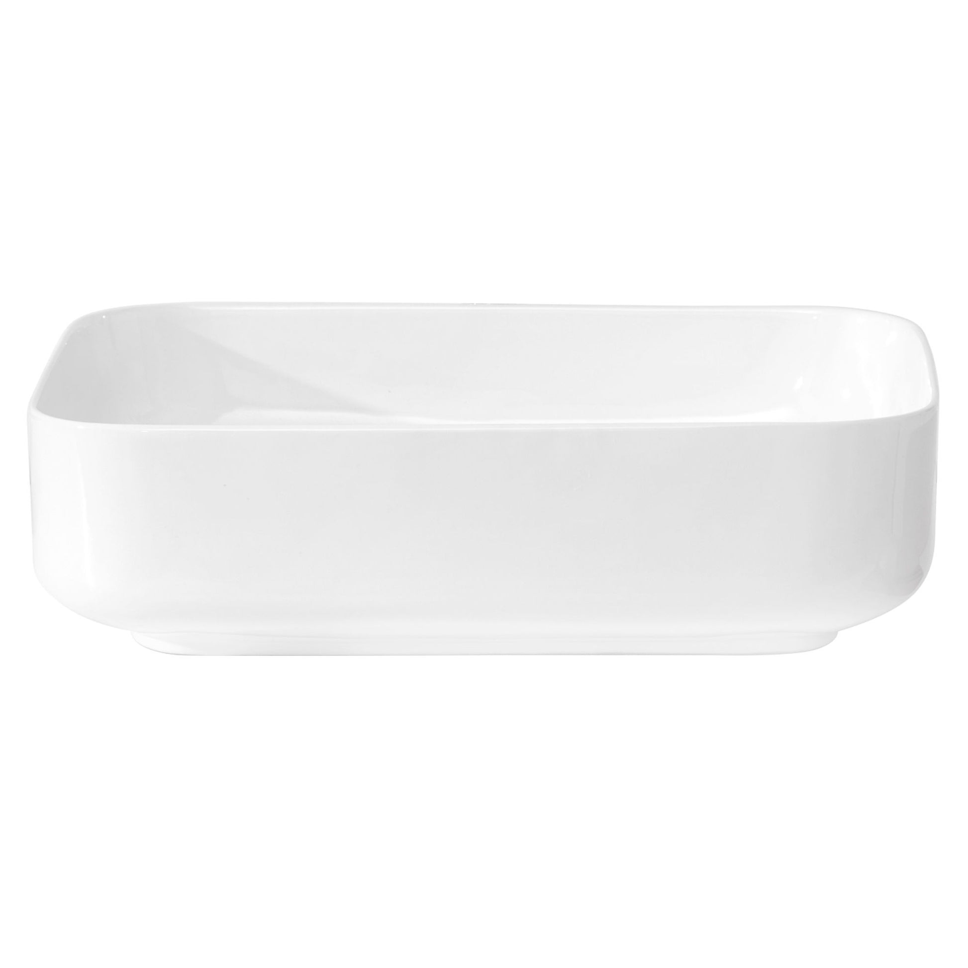 20x15 Inch White Ceramic Rectangular Vessel Bathroom Sink image 10
