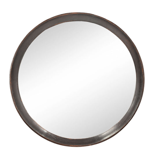20x1.5"Transitional Decor Style Mango Wood Wall Mirror Wall Decor with Frame of Solid Mango Wood for Bathroom,Entryway C image 1