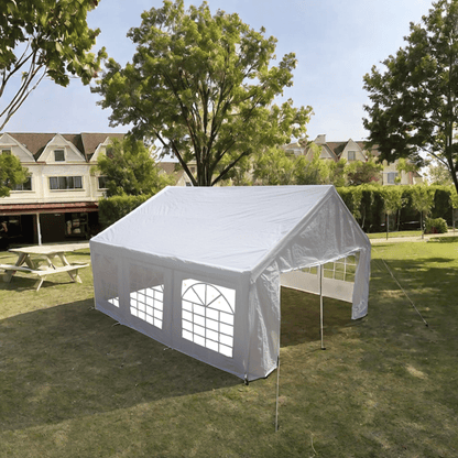 20x20 Feet Party Tent Heavy Duty Marquee Canopy Outdoor Wedding tent Carport Events Shelter Tent for Parties BBQ with St image 8