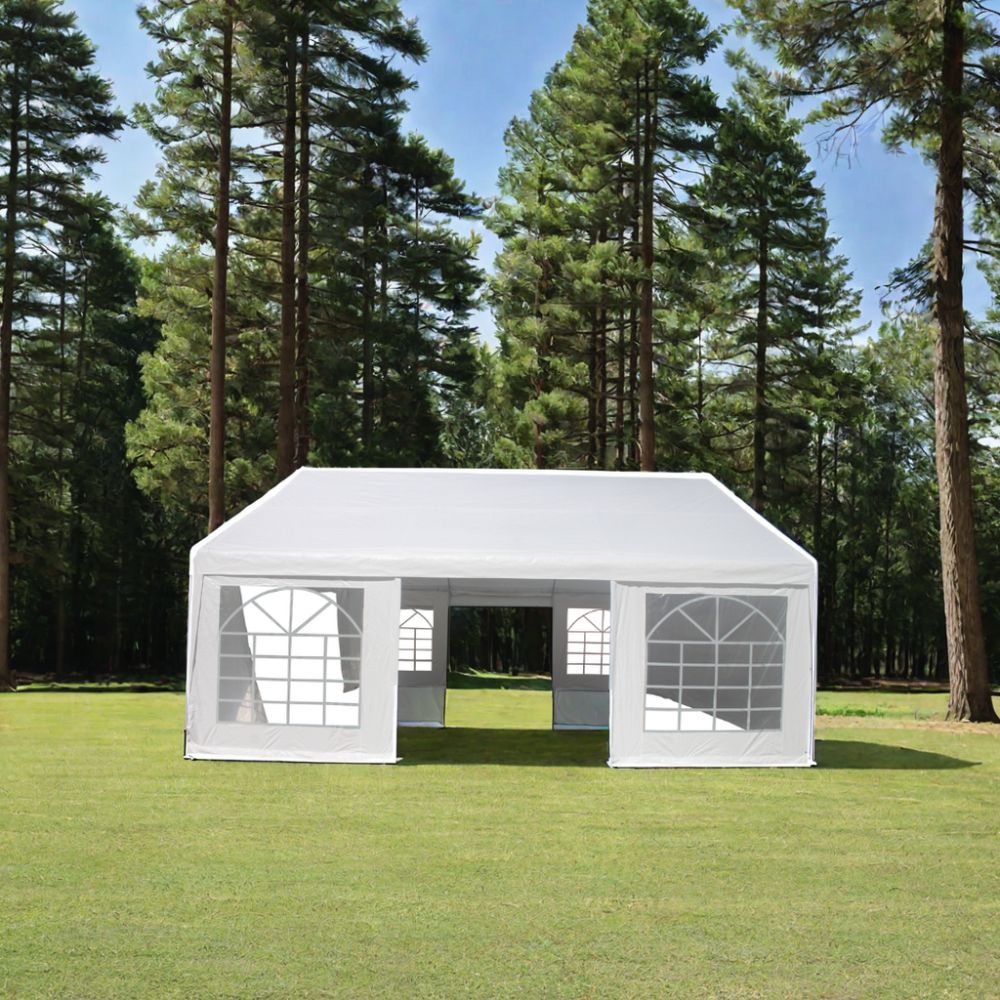 20x20 Feet Party Tent Heavy Duty Marquee Canopy Outdoor Wedding tent Carport Events Shelter Tent for Parties BBQ with St image 13