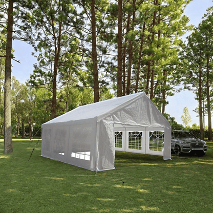 20x20 Feet Party Tent Heavy Duty Marquee Canopy Outdoor Wedding tent Carport Events Shelter Tent for Parties BBQ with St image 11