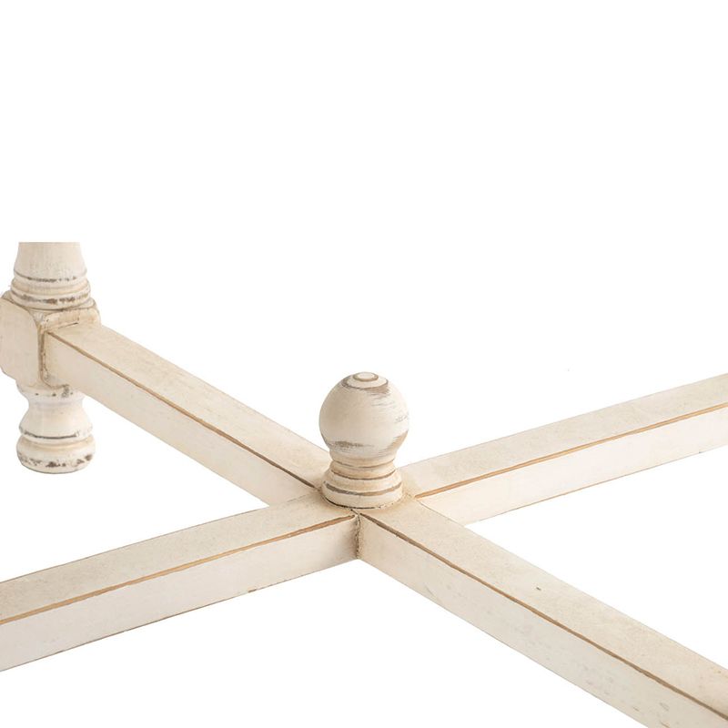 Square side table top view - tray design