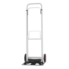 Folding Hand Truck Heavy Duty Foldable Dolly Cart with Wheels, Aluminum Collapsible Hand Cart Portable with Telescoping Handle
