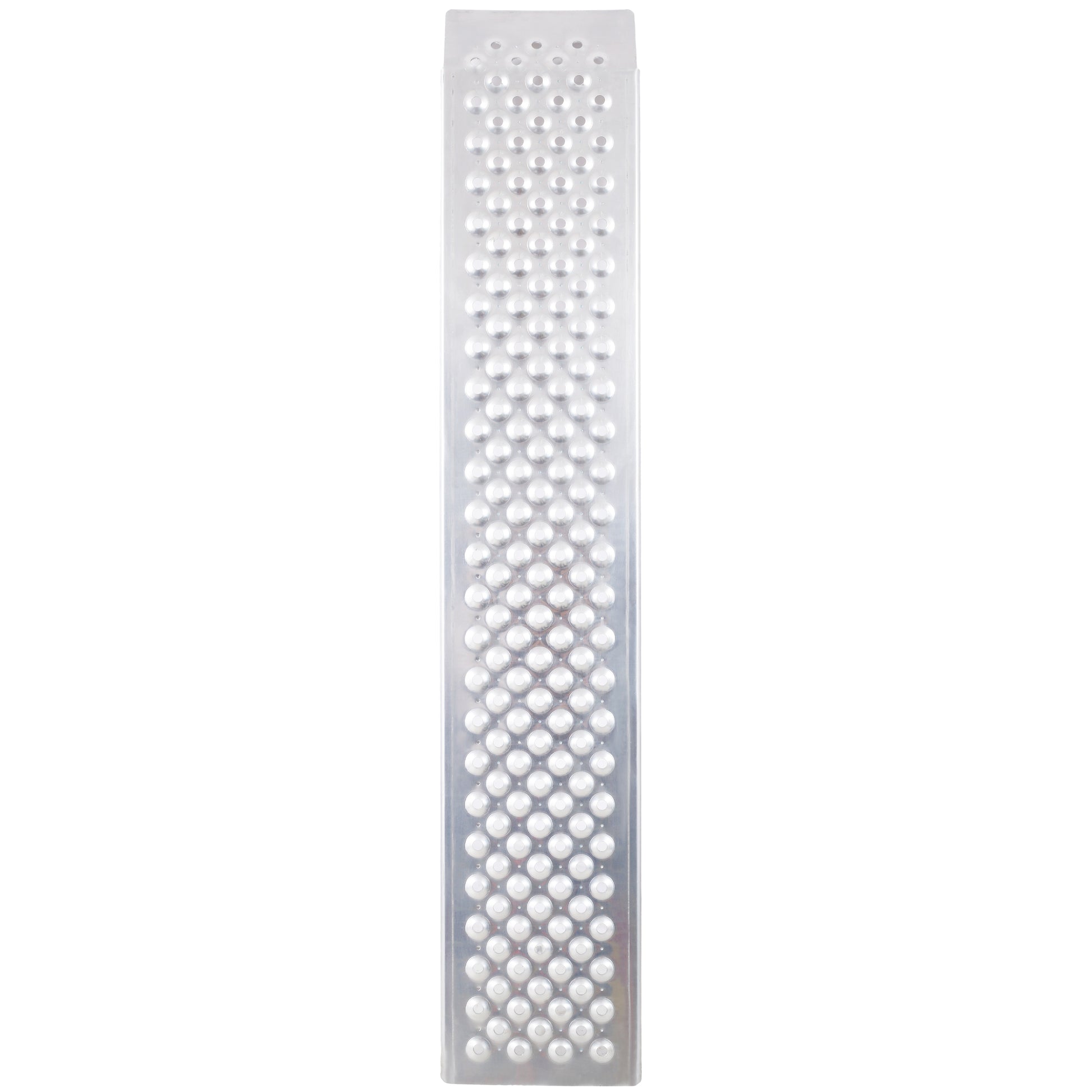 4FT Aluminum Shed Ramps 2PC, Outdoor Loading Ramps for Shed Curb Steps Stairs, Golf Cart Ramps, Four Wheeler Ramps for Hand Truck, Bicycle, Motorcycle, Riding Mower, 880 Lbs Capacity image 2