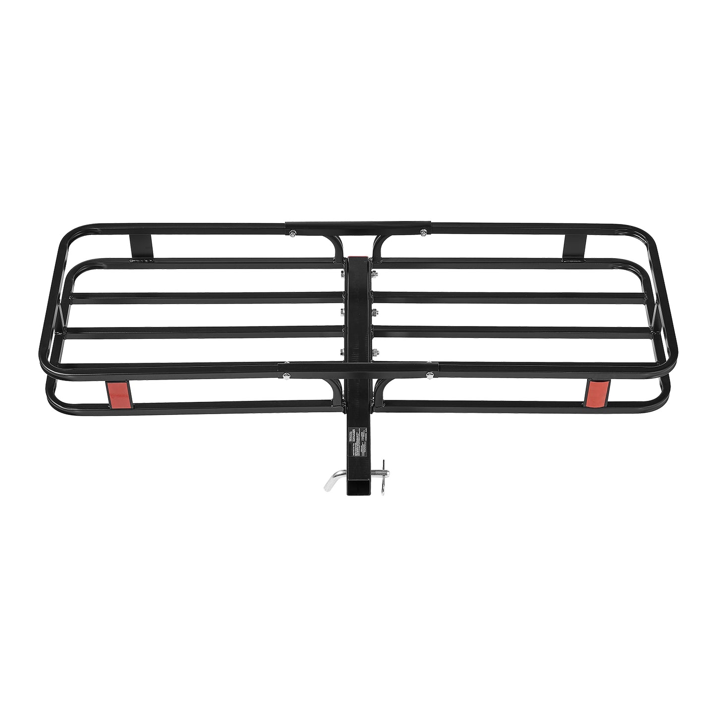 53" x 19" x 5", Hitch Cargo Carrier, 500 lbs Capacity Hitch Cargo Carrier with Hitch Stabilizer & Ratchet Straps, Hitch Mount Cargo Carrier with Cargo Net with Hook, Fit for SUVs image 2