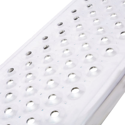 4FT Aluminum Shed Ramps 2PC, Outdoor Loading Ramps for Shed Curb Steps Stairs, Golf Cart Ramps, Four Wheeler Ramps for Hand Truck, Bicycle, Motorcycle, Riding Mower, 880 Lbs Capacity image 5