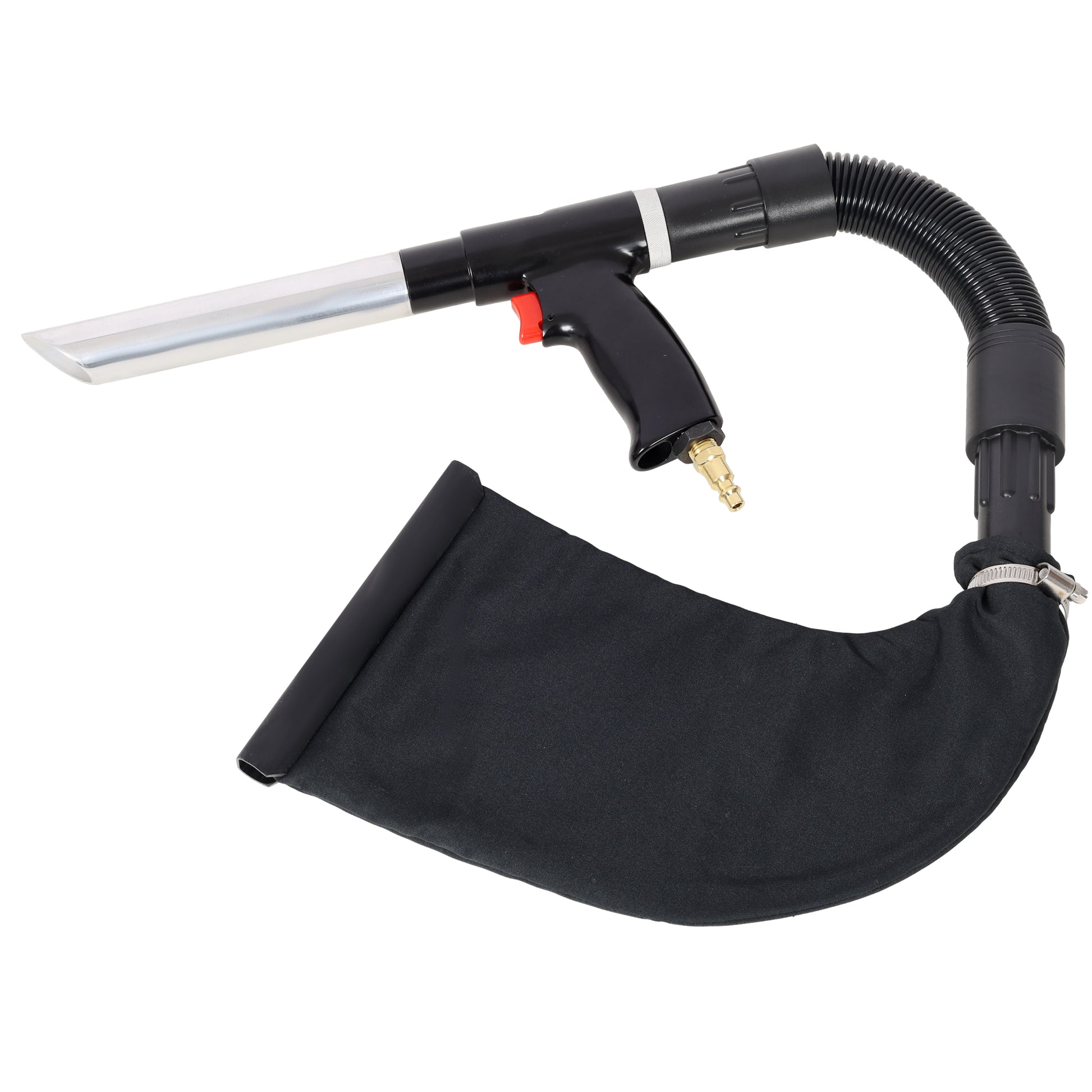 Multi-Function Hand Held Air Vacuum & Blow Gun Kit, Pneumatic Vacuum Blower Tool for Dust Cleaning, Inflation and Workshop Use image 2