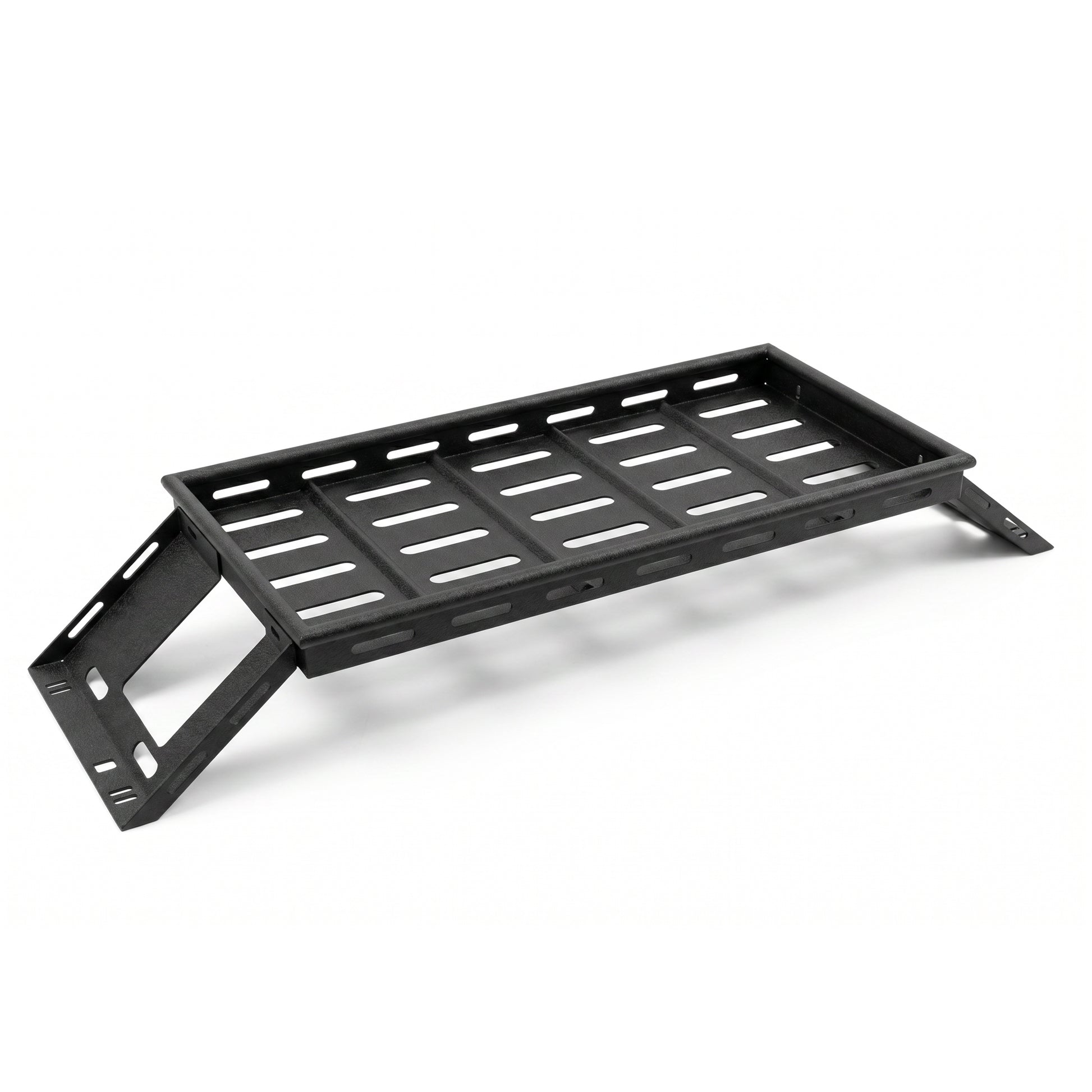 Black Rear Trunk Cargo Rack Basket Tray For 2007-2026 Jeep Wrangler JK JL Unlimited 4-Door (Exclude Sky One-Touch Power Top) Hardtop Heavy Duty Steel Interior Storage image 1
