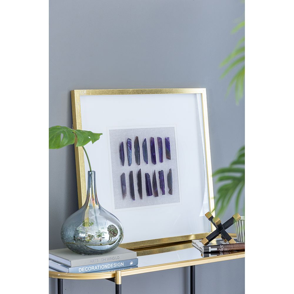 23.5' x 23.5" Grace Purple Agate Shadow Boxes Wall Art, Set of 2 image 11