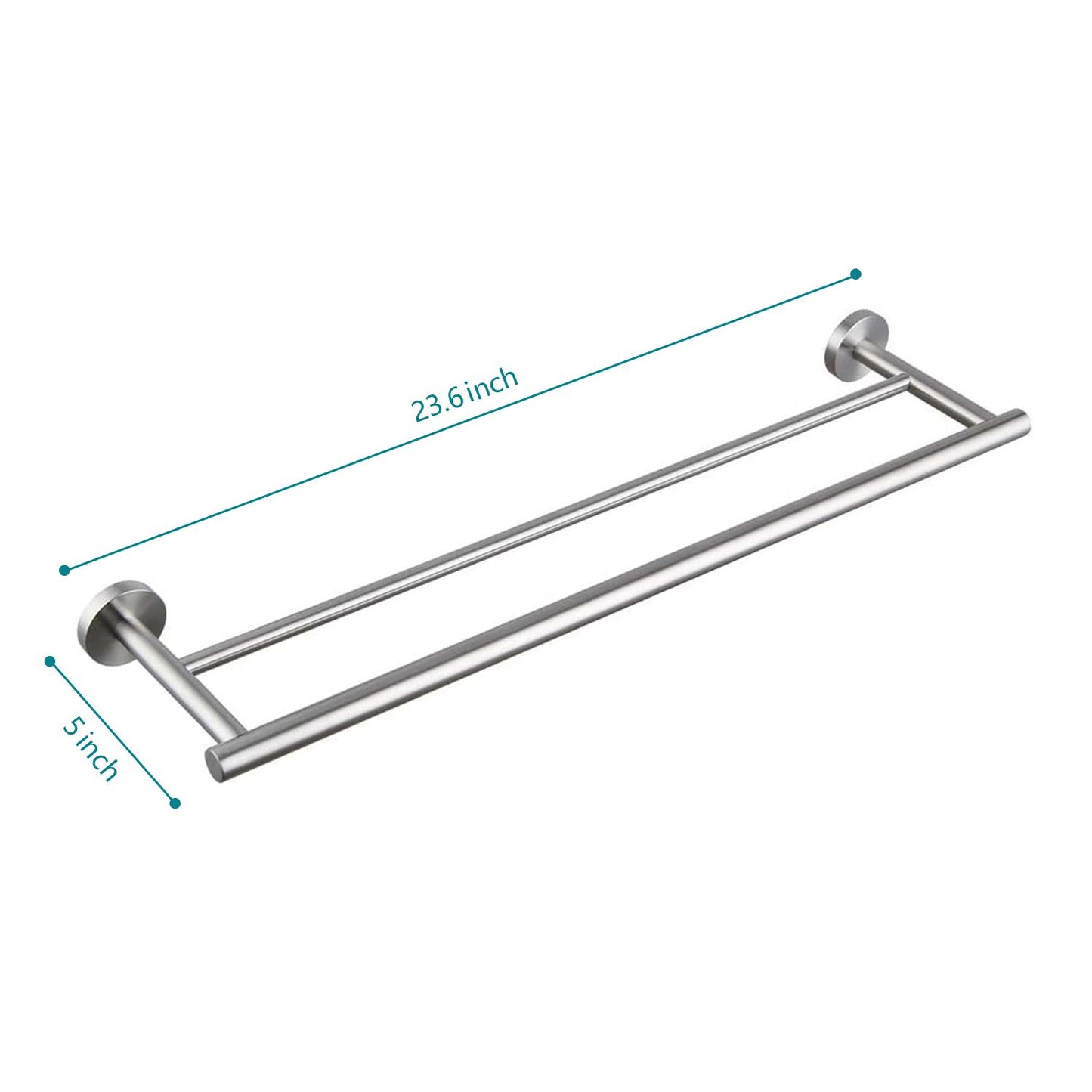 23.6'' Towel Bar Wall Mounted image 5