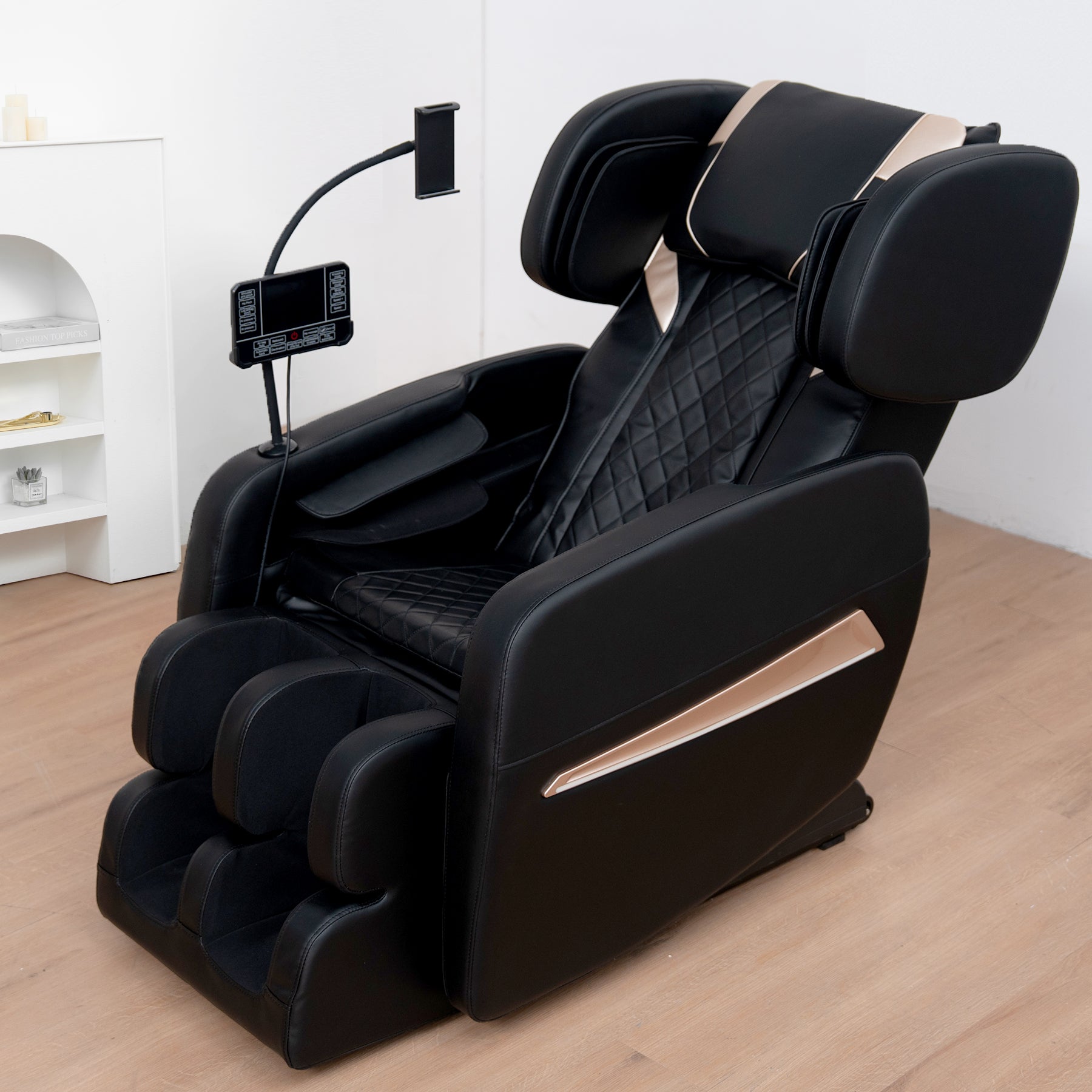 Massage Chair Recliner with Zero Gravity with Full Body Air Pressure image 1