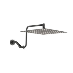 12-inch Adjustable High-Pressure Rain Shower Head for Relaxation
