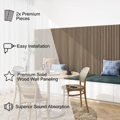Acoustic Wood Wall Panels - Transform Your Space with Soundproof Decor