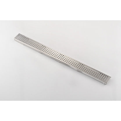 24 Inches Linear Shower Drain, Included Hair Strainer and Leveling Feet image 4