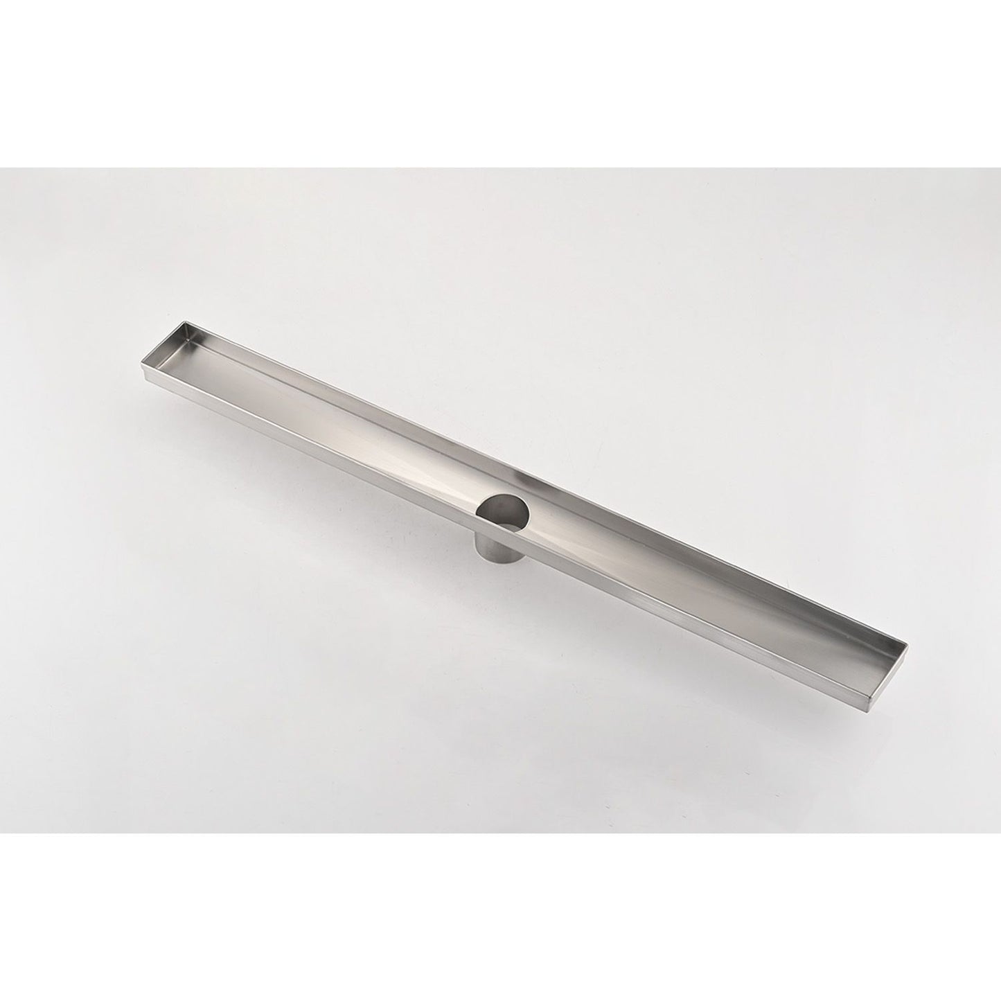24 Inches Linear Shower Drain, Included Hair Strainer and Leveling Feet image 3