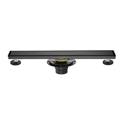 24 Inches Linear Shower Drain with Removable Cover, 304 Stainless Shower Drain Included Hair Strainer and Leveling Feet, image 19